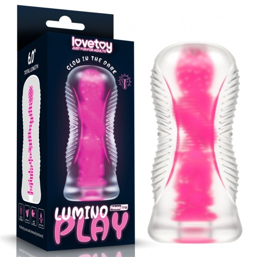Светящийся в темноте мастурбатор 6.0 Lumino Play Masturbator - Lovetoy - в Новокуйбышевске купить с доставкой