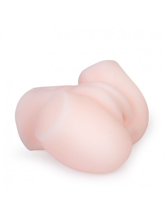 Телесный мастурбатор-вагина с 2 функциональными отверстиями - Tokyo Style - в Новокуйбышевске купить с доставкой