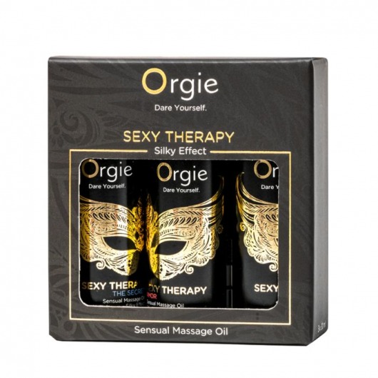 Набор массажных масел Sexy Therapy (3 флакона по 30 мл.) - ORGIE - купить с доставкой в Новокуйбышевске