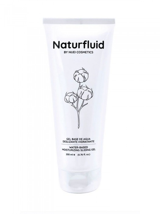 Экстраскользкий лубрикант на водной основе Nuei Naturfluid - 200 мл. - Nuei cosmetics - купить с доставкой в Новокуйбышевске