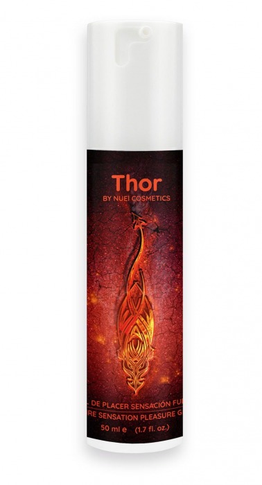 Возбуждающий унисекс гель Thor Fire Gel - 50 мл. - Nuei cosmetics - купить с доставкой в Новокуйбышевске