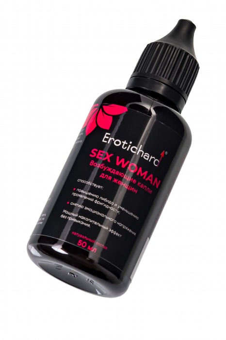 Капли для женщин Erotichard Sex Woman - 50 мл. - Erotic Hard - купить с доставкой в Новокуйбышевске