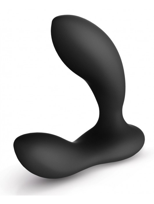 Чёрный перезаряжаемый стимулятор простаты Bruno Black - Lelo - в Новокуйбышевске купить с доставкой