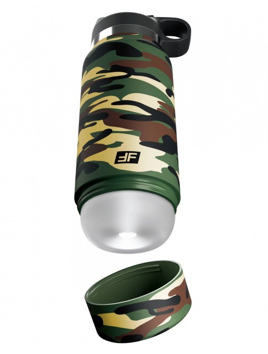Мастурбатор в камуфляжной колбе Fap Flask - Pipedream - в Новокуйбышевске купить с доставкой