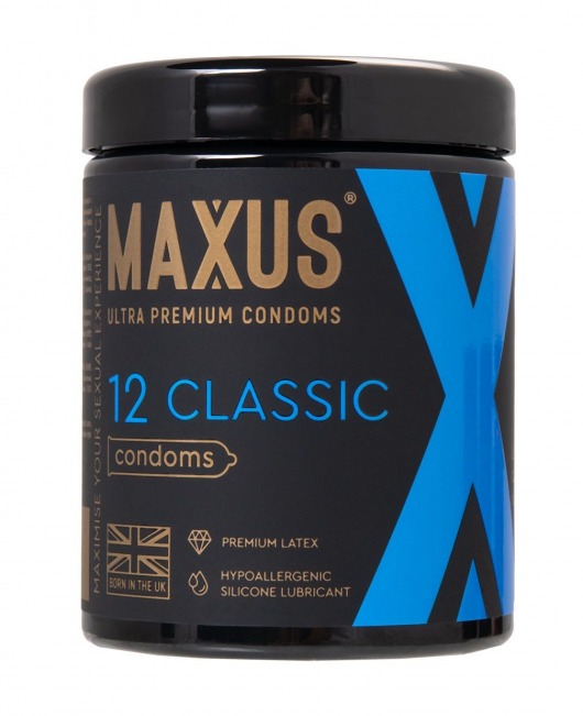 Классические презервативы MAXUS Classic - 12 шт. - Maxus - купить с доставкой в Новокуйбышевске