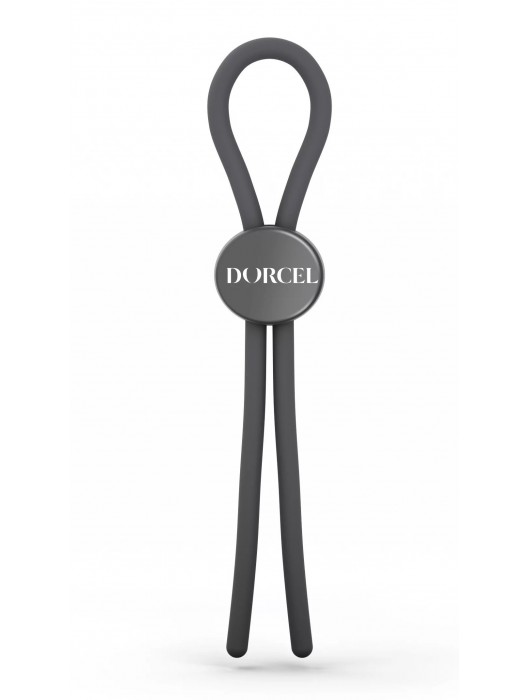 Серое эрекционное лассо на пенис Mr Dorcel - Dorcel - в Новокуйбышевске купить с доставкой