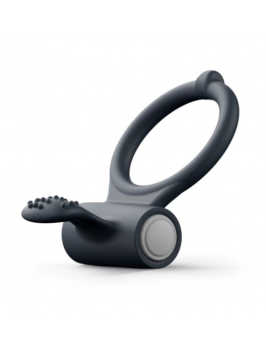 Черное эрекционное кольцо Power Clit - Dorcel - в Новокуйбышевске купить с доставкой