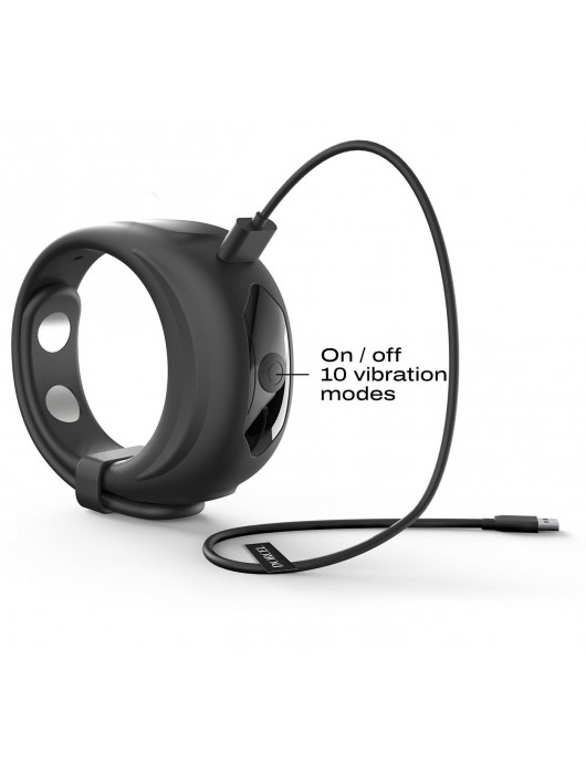 Черное эрекционное виброкольцо Fit Vibe Ring - Dorcel - в Новокуйбышевске купить с доставкой