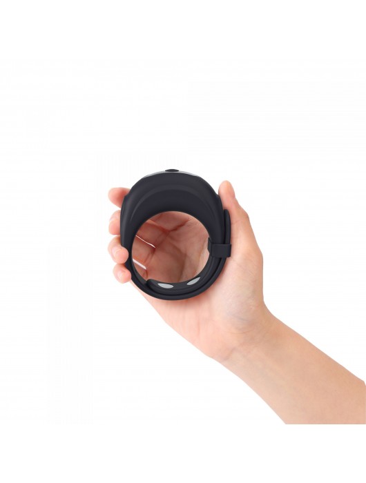 Черное эрекционное виброкольцо Fit Vibe Ring - Dorcel - в Новокуйбышевске купить с доставкой