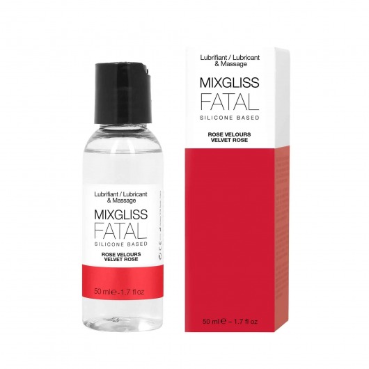 Силиконовый флюид с ароматом розы Mixgliss Fatal Velvet Rose - 50 мл. - Mixgliss - купить с доставкой в Новокуйбышевске