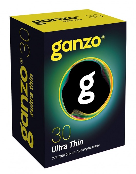 Супертонкие презервативы Ganzo Ultra thin - 30 шт. - Ganzo - купить с доставкой в Новокуйбышевске