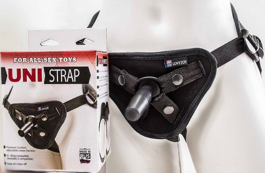 Универсальные трусики Harness UNI strap с корсетом - LOVETOY (А-Полимер) - купить с доставкой в Новокуйбышевске