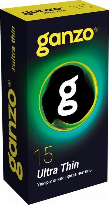 Прозрачные ультратонкие презервативы Ganzo Ultra thin - 15 шт. - Ganzo - купить с доставкой в Новокуйбышевске