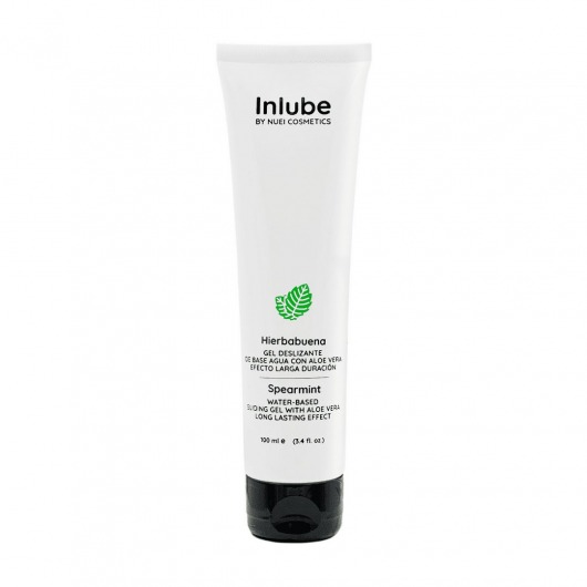 Водный лубрикант Nuei Inlube с алоэ вера и ароматом мяты - 100 мл. - Nuei cosmetics - купить с доставкой в Новокуйбышевске
