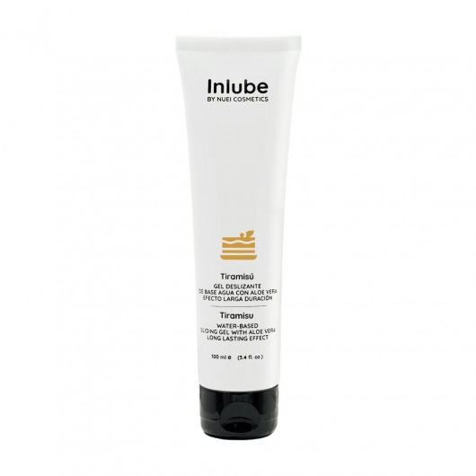 Водный лубрикант Nuei Inlube с алоэ вера и ароматом тирамису - 100 мл. - Nuei cosmetics - купить с доставкой в Новокуйбышевске