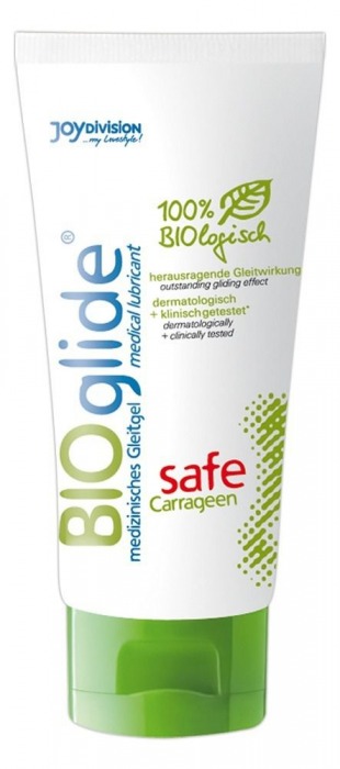 Гель-лубрикант на водной основе BIOglide safe Carrageen - 100 мл. - Joy Division - купить с доставкой в Новокуйбышевске