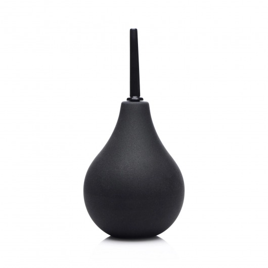 Черный анальный душ Thin Tip Enema Bulb - XR Brands - купить с доставкой в Новокуйбышевске