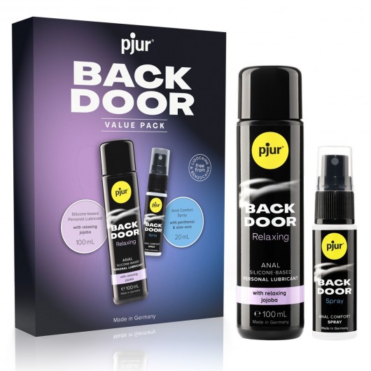 Набор для анального секса pjur Back Door Value Pack - Pjur - купить с доставкой в Новокуйбышевске
