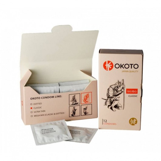 Презервативы OKOTO Classic - 12 шт. - Sitabella - купить с доставкой в Новокуйбышевске