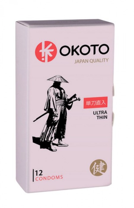 Тонкие презервативы OKOTO Ultra Thin - 12 шт. - Sitabella - купить с доставкой в Новокуйбышевске