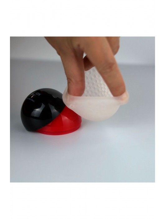 Белый мастурбатор-шар Lucky Ball Type 2 - MALESATION - в Новокуйбышевске купить с доставкой