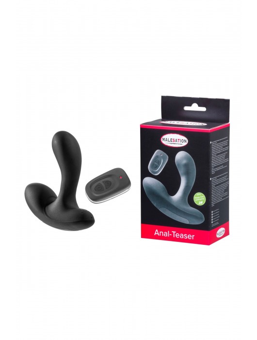 Черный стимулятор простаты Anal-Teaser - MALESATION - в Новокуйбышевске купить с доставкой