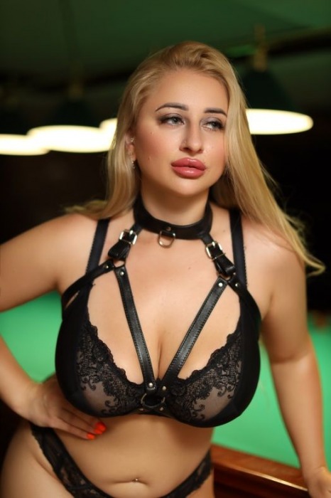 Черная кожаная сбруя с ошейником plus size из нежной кожи - БДСМ Арсенал - купить с доставкой в Новокуйбышевске