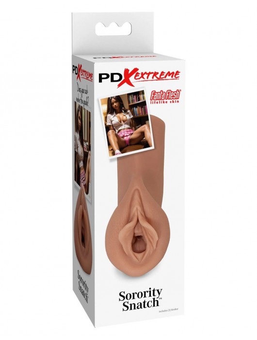 Мастурбатор-вагина Sorority Snatch - Pipedream - в Новокуйбышевске купить с доставкой