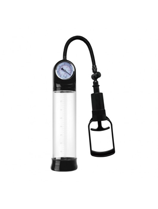 Вакуумная помпа с манометром Penis Pump - Baile - в Новокуйбышевске купить с доставкой