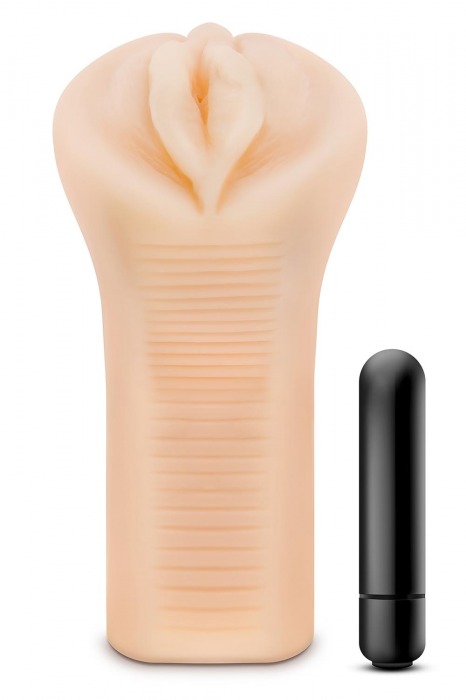 Мастурбатор-вагина Soft   Wet Veronika Realistic Beige Masturbator - Blush Novelties - в Новокуйбышевске купить с доставкой