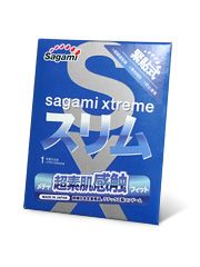Презерватив Sagami Xtreme FEEL FIT 3D - 1 шт. - Sagami - купить с доставкой в Новокуйбышевске