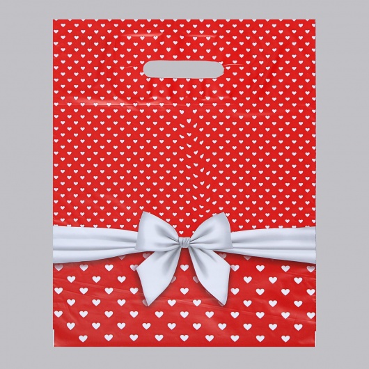 Пакет «Скарлетт» с вырубной ручкой (30х38 см) - Сима-Ленд - купить с доставкой в Новокуйбышевске