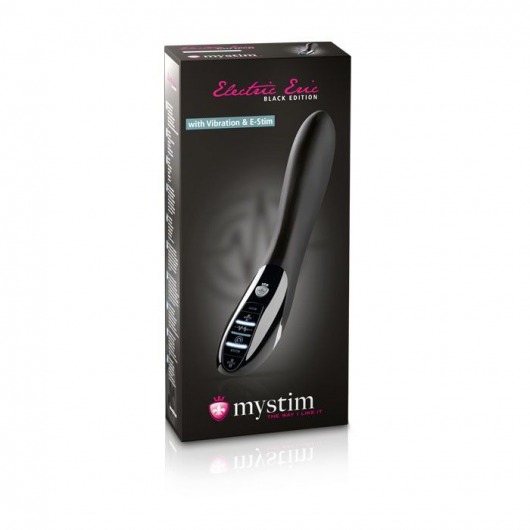 Черный вибратор с миостимуляцией Mystim Electric Eric Black Edition - 27 см. - MyStim - купить с доставкой в Новокуйбышевске