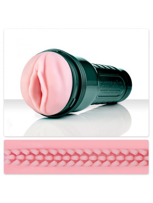 Мастурбатор-вагина Fleshlight - Vibro Pink Lady Touch с вибрацией - Fleshlight - в Новокуйбышевске купить с доставкой