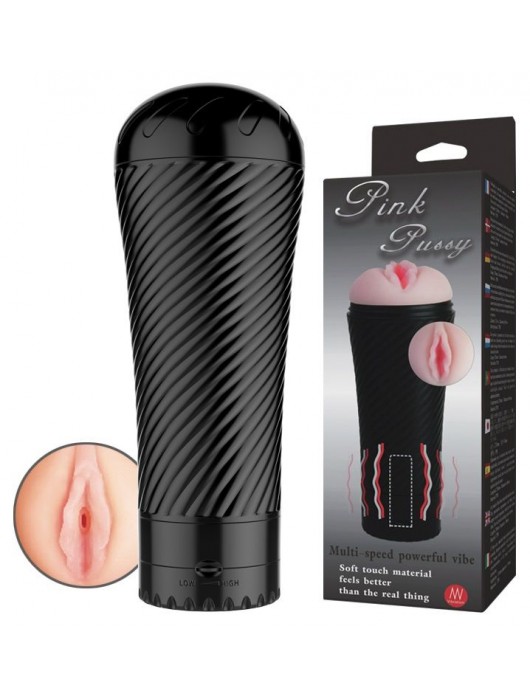 Вагина-реалистик с многоуровневой вибрацией - Baile - в Новокуйбышевске купить с доставкой