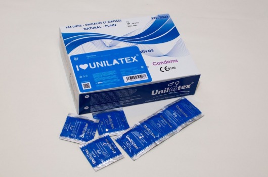 Классические презервативы Unilatex Natural Plain - 144 шт. - Unilatex - купить с доставкой в Новокуйбышевске