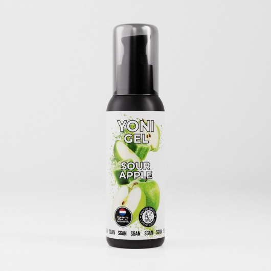 Лубрикант для орального секса SGAN со вкусом кислого яблока - 100 мл. - SGAN - купить с доставкой в Новокуйбышевске