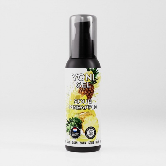 Лубрикант для орального секса SGAN со вкусом кислого ананаса - 100 мл. - SGAN - купить с доставкой в Новокуйбышевске