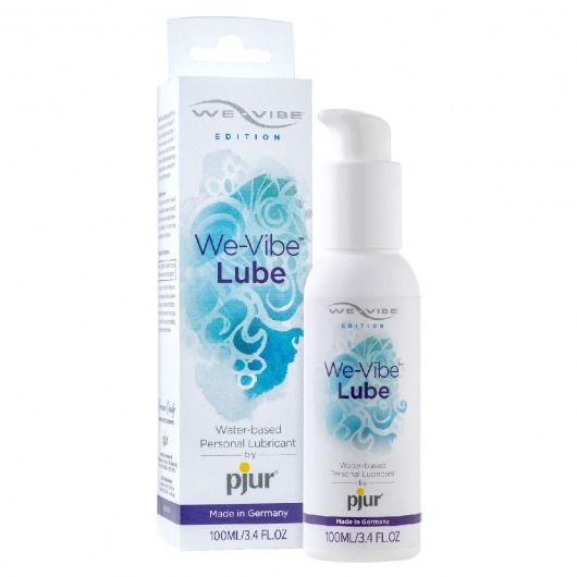 Лубрикант на водной основе We-Vibe Lube - 100 мл. - Pjur - купить с доставкой в Новокуйбышевске