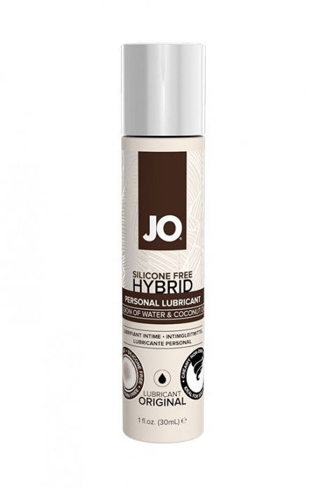 Водно-масляный лубрикант JO Silicon free Hybrid Lubricant ORIGINAL- 30 мл. - System JO - купить с доставкой в Новокуйбышевске