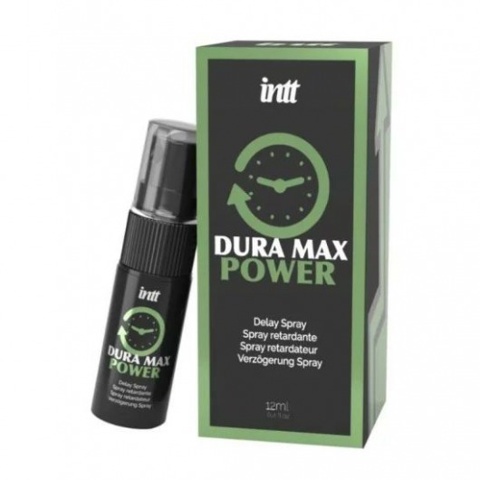 Пролонгирующий спрей Dura Max - 12 мл. - INTT - купить с доставкой в Новокуйбышевске