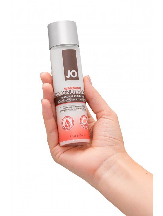 Водно-масляный лубрикант с разогревающим эффектом Hybrid Lubricant WARMING - 120 мл. - System JO - купить с доставкой в Новокуйбышевске