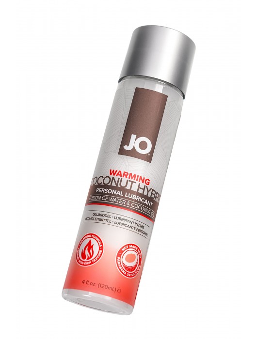 Водно-масляный лубрикант с разогревающим эффектом Hybrid Lubricant WARMING - 120 мл. - System JO - купить с доставкой в Новокуйбышевске