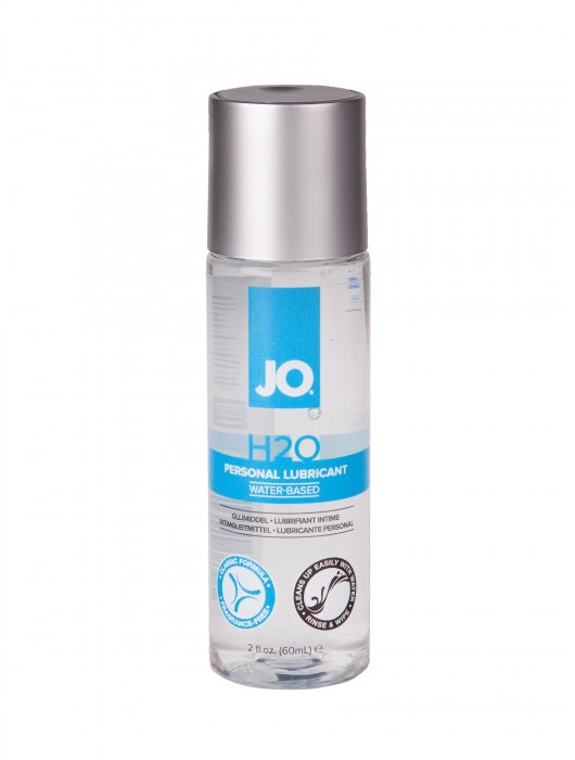 Нейтральный лубрикант на водной основе JO Personal Lubricant H2O - 60 мл. - System JO - купить с доставкой в Новокуйбышевске