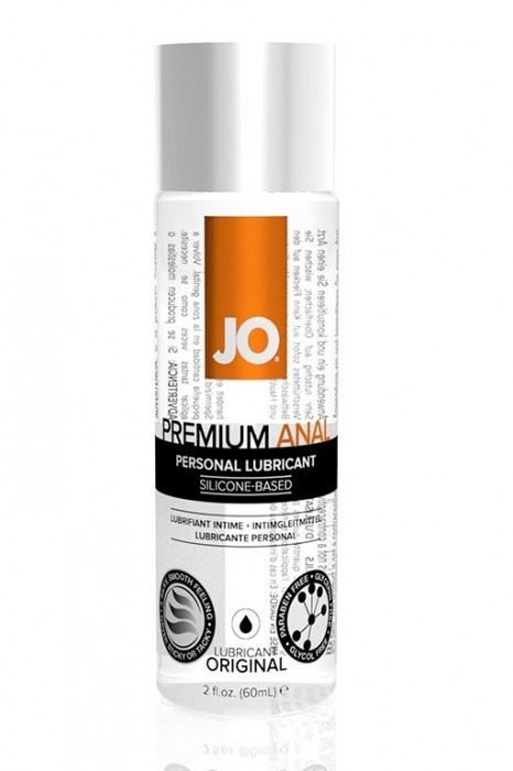 Анальный лубрикант на силиконовой основе JO Anal Premium - 60 мл. - System JO - купить с доставкой в Новокуйбышевске