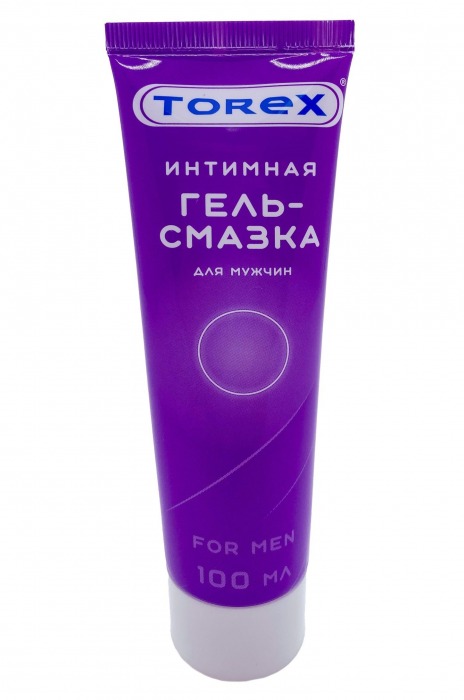 Гель-смазка на водной основе For Men - 100 мл. - Torex - купить с доставкой в Новокуйбышевске