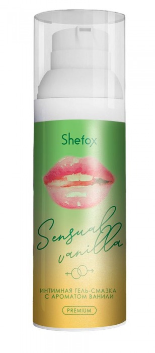 Интимная гель-смазка Shefox Premium «Чувственная ваниль» - 50 мл. - Shefox - купить с доставкой в Новокуйбышевске
