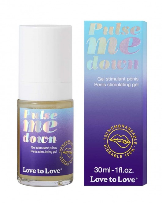 Стимулирующий гель для пениса Pulse Me Down - 30 мл. - Love to Love - купить с доставкой в Новокуйбышевске