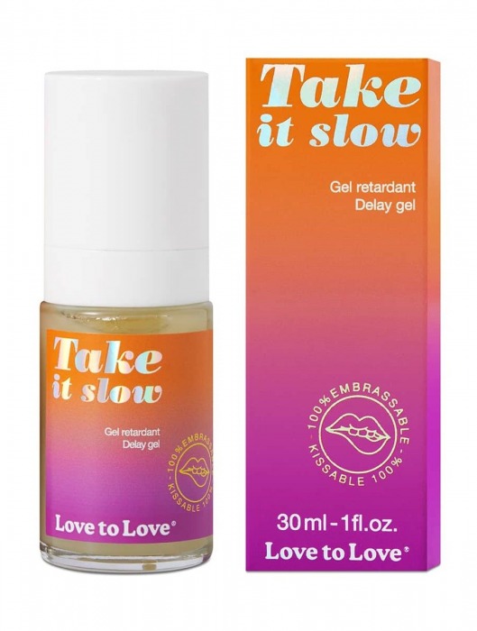 Пролонгирующий гель для мужчин Take It Slow - 30 мл. - Love to Love - купить с доставкой в Новокуйбышевске