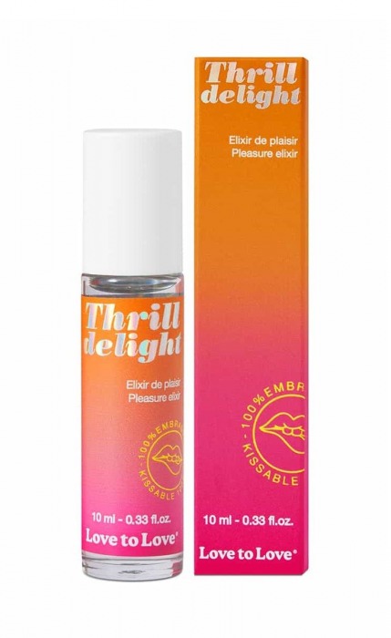 Возбуждающий гель Thrill Delight - 10 мл. - Love to Love - купить с доставкой в Новокуйбышевске